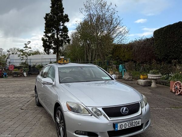 Lexus GS Saloon, Petrol Hybrid, 2010, Silver