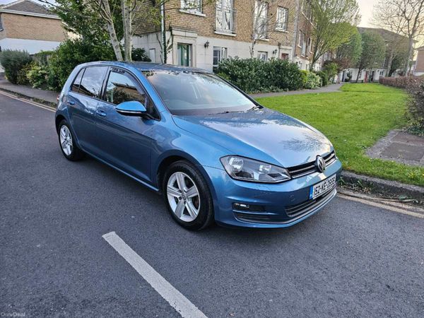 Volkswagen Golf Hatchback, Diesel, 2015, Blue