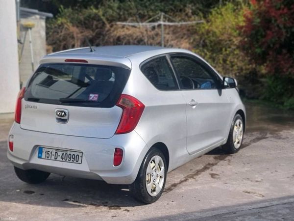 Kia Picanto Hatchback, Petrol, 2015, Silver