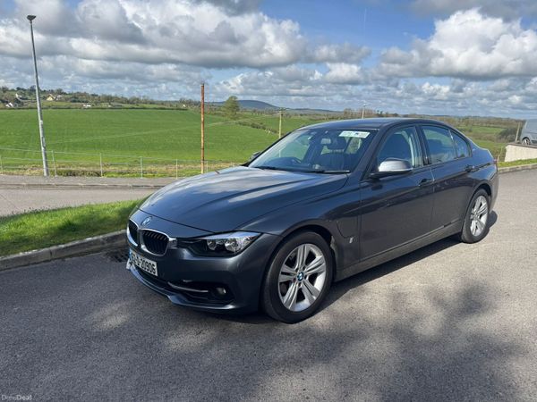BMW 3-Series Saloon, Petrol Hybrid, 2016, Grey
