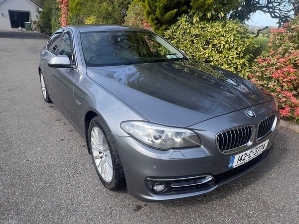BMW 5-Series Saloon, Diesel, 2014, Grey