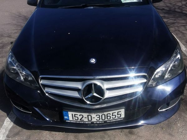 Mercedes-Benz E-Class Saloon, Diesel, 2015, Blue