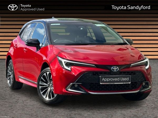 Toyota Corolla Hatchback, Petrol Hybrid, 2024, Red