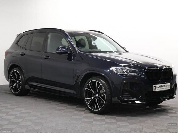 BMW X3 SUV, Diesel Hybrid, 2022, Black