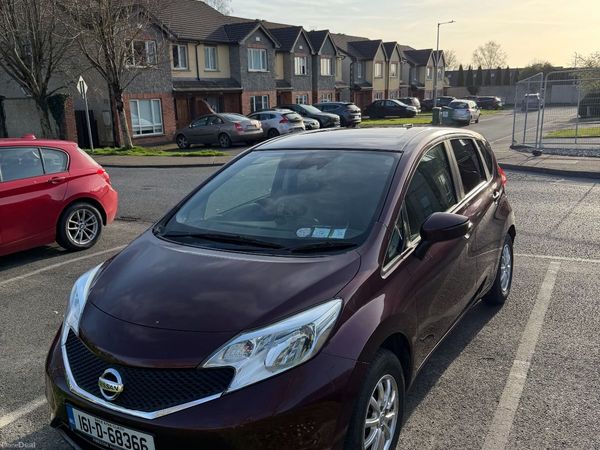 Nissan Note MPV, Petrol, 2016, Red