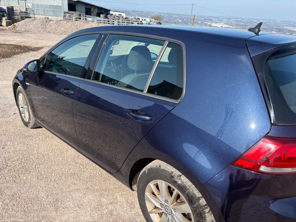Volkswagen Golf Hatchback, Diesel, 2016, Blue