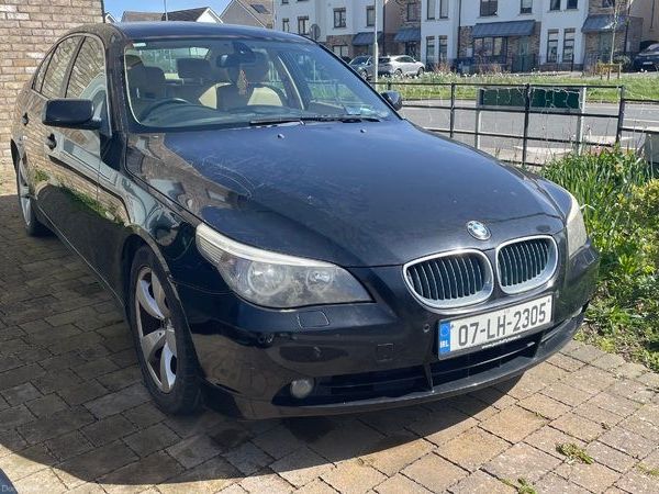 BMW 5-Series Saloon, Diesel, 2007, Black