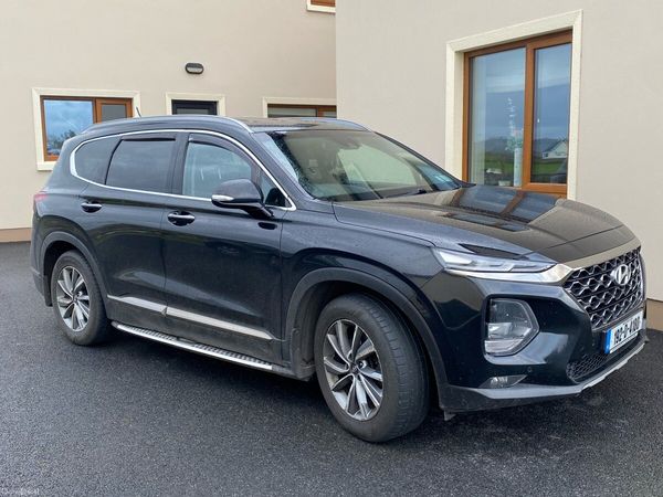 Hyundai Santa Fe SUV, Diesel, 2019, Black