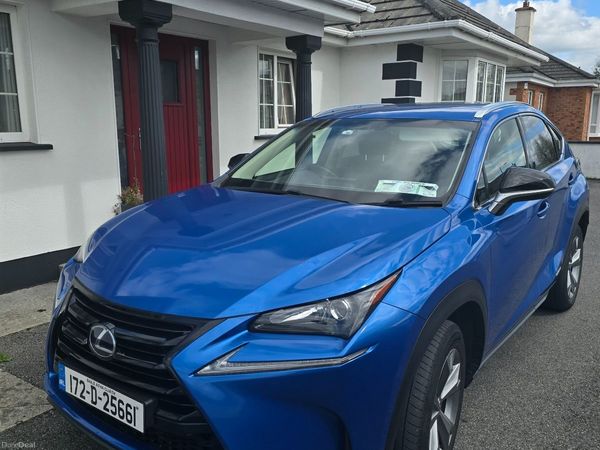 Lexus NX SUV, Petrol Hybrid, 2017, Blue