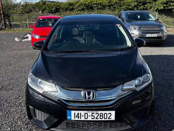 Honda Fit Hatchback, Petrol Hybrid, 2014, Black