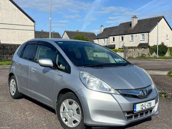 Honda Fit Hatchback, Petrol Hybrid, 2012, Silver