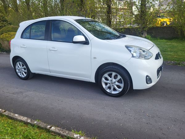 Nissan Micra Hatchback, Petrol, 2016, White