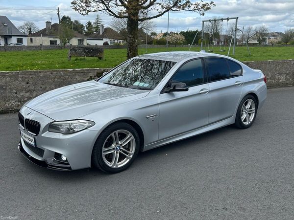 BMW 5-Series Saloon, Diesel, 2015, Silver