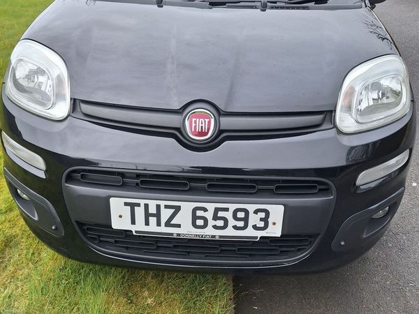 Fiat 500 Hatchback, Petrol, 2015, Black