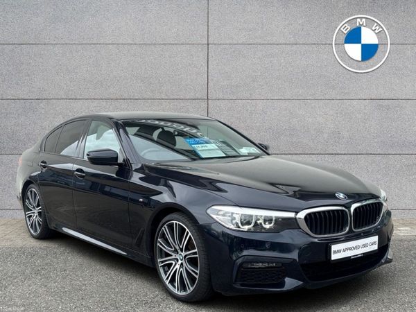 BMW 5-Series Saloon, Diesel, 2020, Black