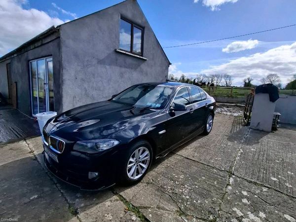 BMW 5-Series Saloon, Diesel, 2013, Black