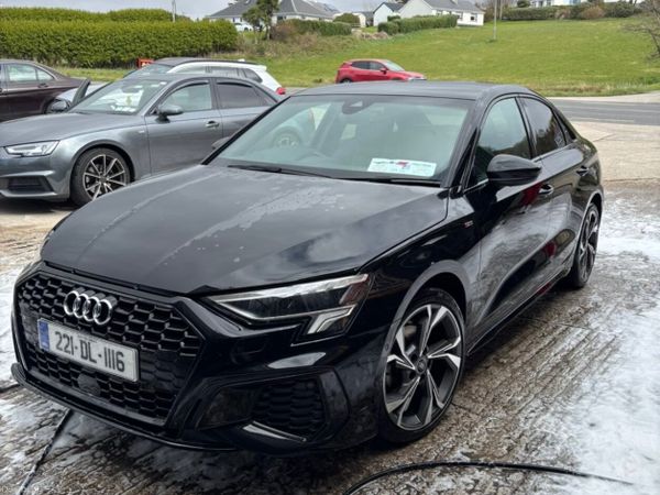 Audi A3 Saloon, Diesel, 2022, Black