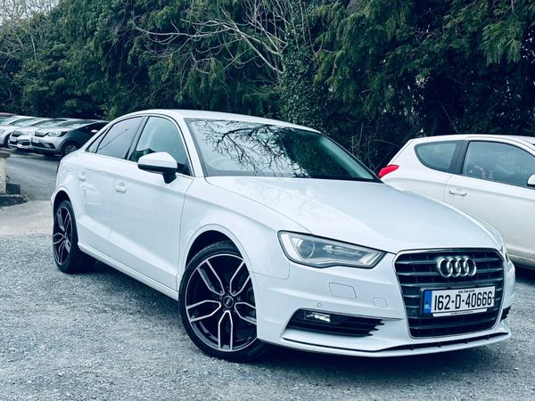 Audi A3 Saloon, Petrol, 2016, White