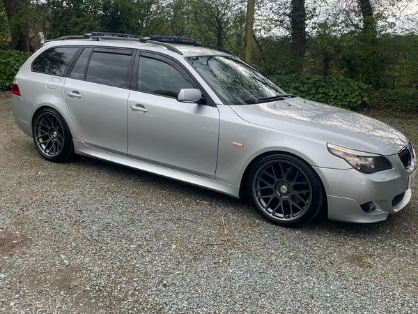 BMW 5-Series Estate, Diesel, 2008, Silver
