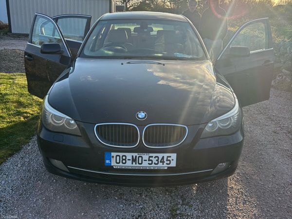 BMW 5-Series Saloon, Diesel, 2008, Blue
