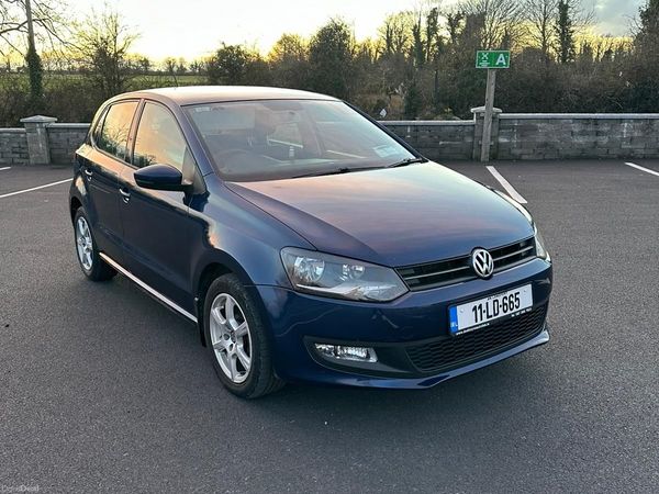 Volkswagen Polo Hatchback, Diesel, 2011, Blue