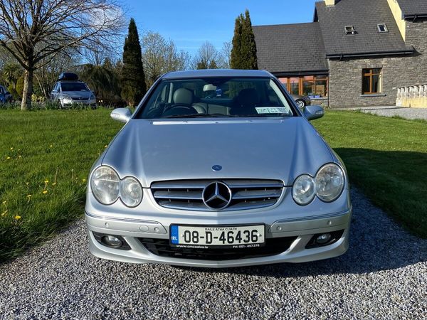 Mercedes-Benz CLK Coupe, Petrol, 2008, Silver