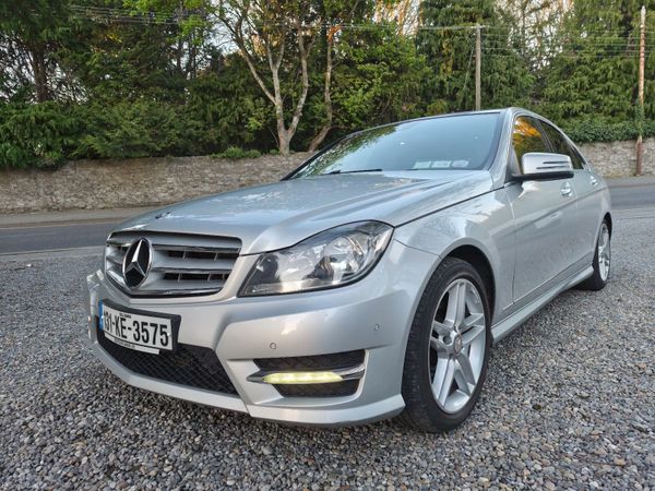 Mercedes-Benz C-Class Saloon, Diesel, 2013, Silver