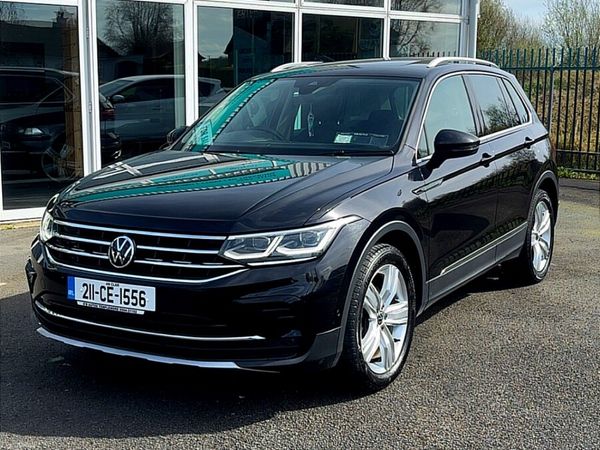 Volkswagen Tiguan SUV, Diesel, 2021, Black