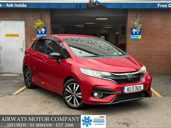 Honda Fit Hatchback, Petrol, 2018, Red