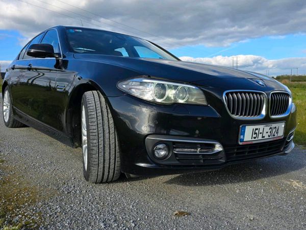 BMW 5-Series Saloon, Diesel, 2015, Black