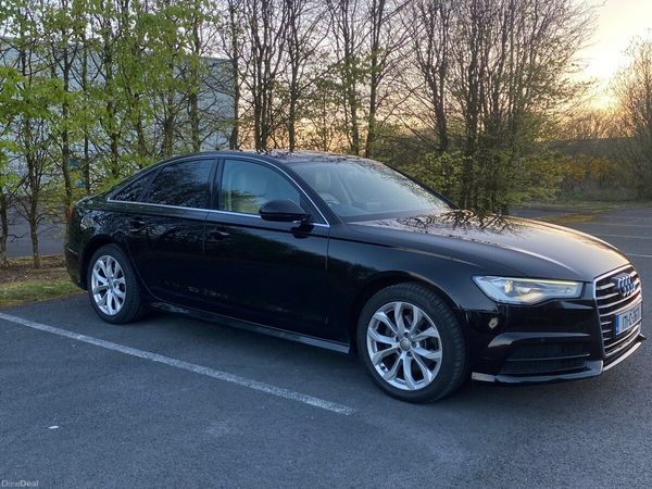 Audi A6 Saloon, Diesel, 2017, Black