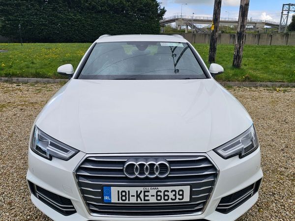 Audi A4 Estate, Petrol, 2018, White
