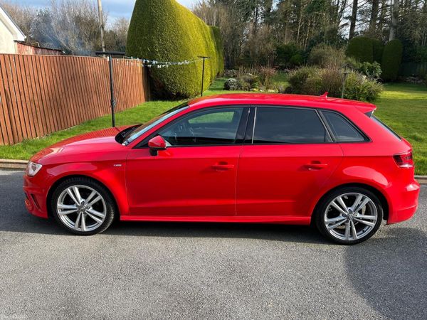 Audi A3 Hatchback, Diesel, 2014, Red