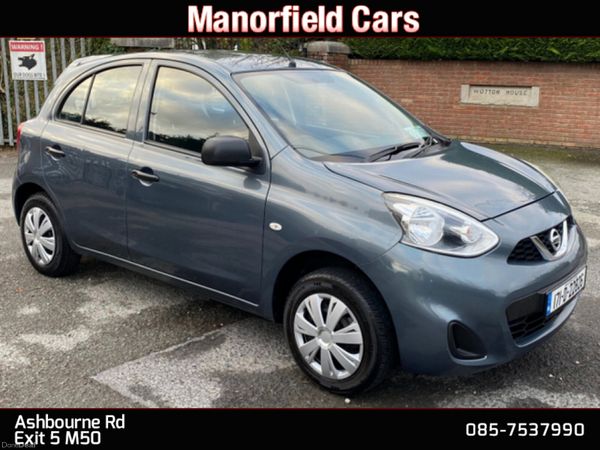 Nissan Micra Hatchback, Petrol, 2017, Green