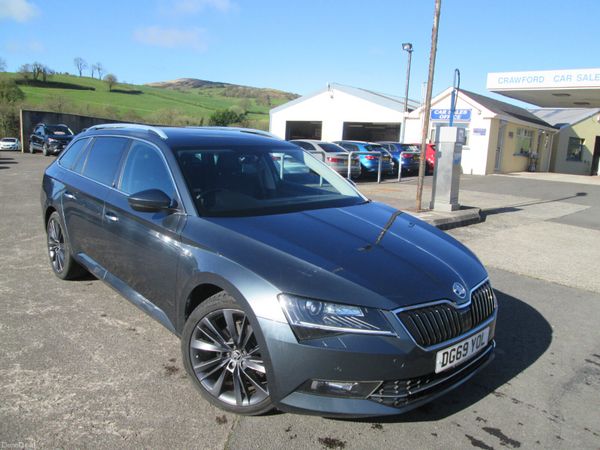 Skoda Superb Estate, Diesel, 2019, Grey