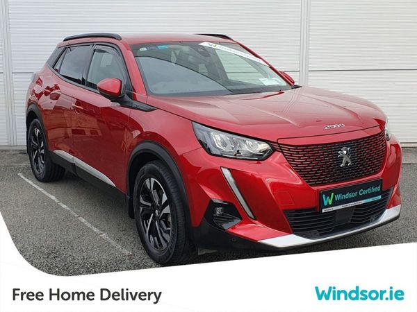 Peugeot 2008 MPV, Electric, 2022, Red