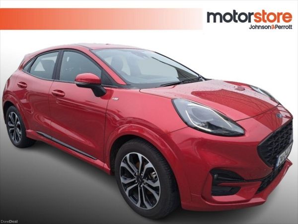 Ford Puma MPV, Petrol Hybrid, 2024, Red