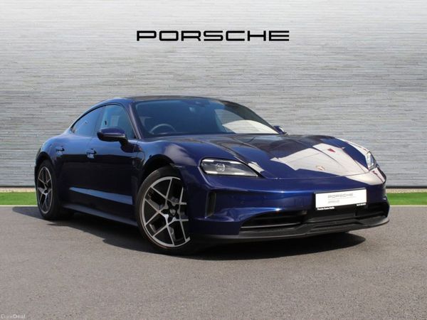 Porsche Taycan Saloon, Electric, 2026, Blue
