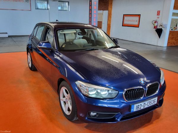 BMW 1-Series Hatchback, Diesel, 2018, Blue