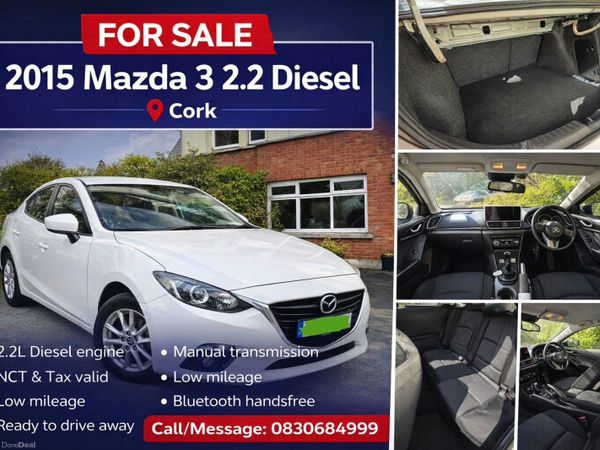 Mazda Mazda3 Saloon, Diesel, 2015, White
