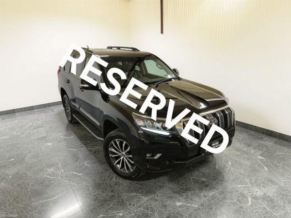 Toyota Land Cruiser Estate, Diesel, 2018, Black