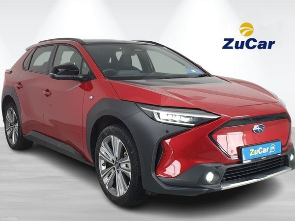 Subaru Solterra SUV, Electric, 2024, Red