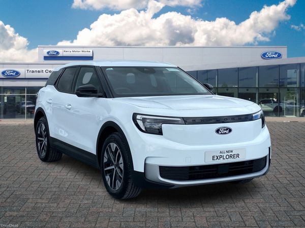 Ford Explorer SUV, Electric, 2026, White