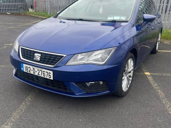 SEAT Leon Hatchback, Petrol, 2018, Blue