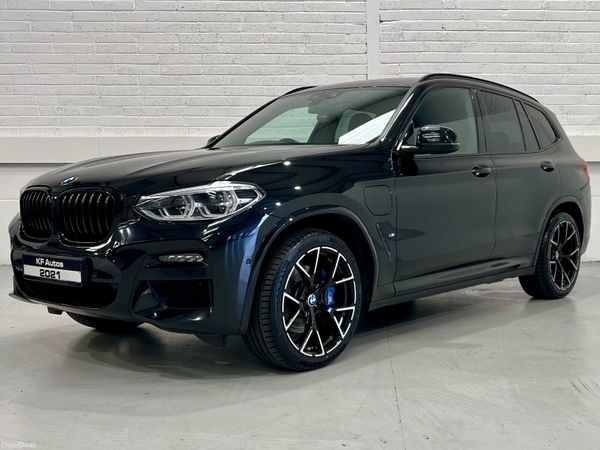 BMW X3 SUV, Petrol Plug-in Hybrid, 2021, Black