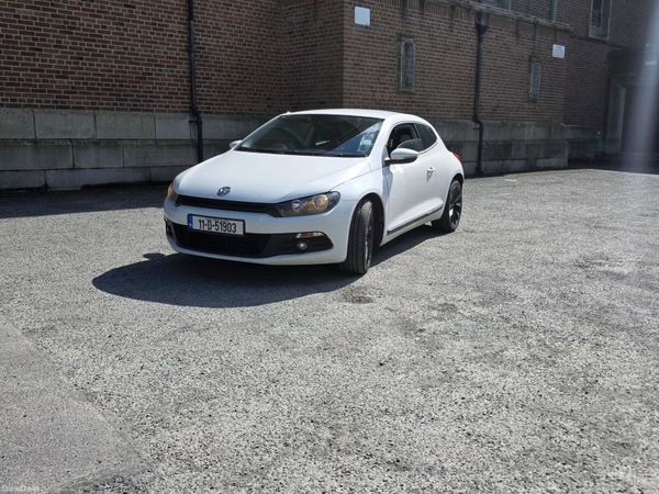 Volkswagen Scirocco Hatchback, Diesel, 2011, White