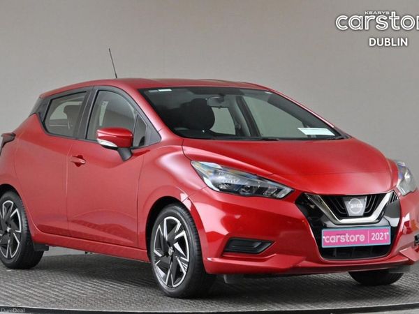 Nissan Micra Hatchback, Petrol, 2021, Red