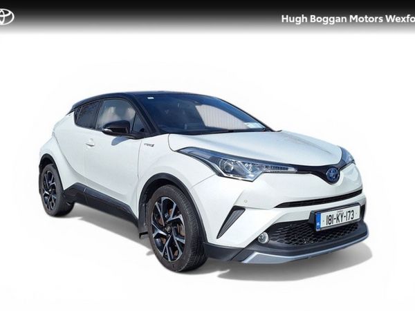 Toyota C-HR SUV, Petrol Hybrid, 2018, White