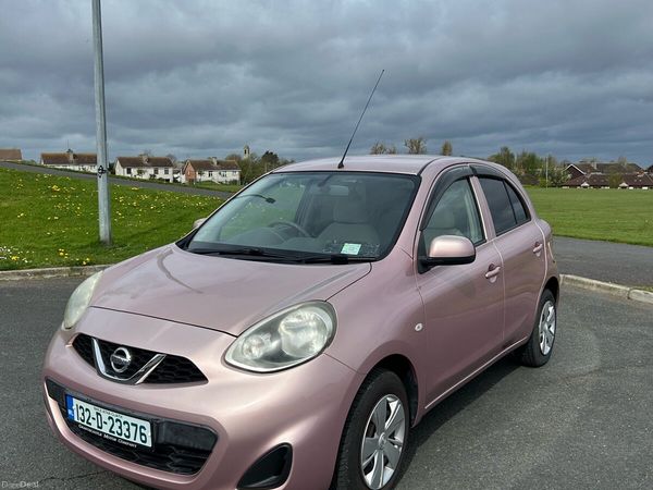 Nissan March Hatchback, Petrol, 2013, Pink