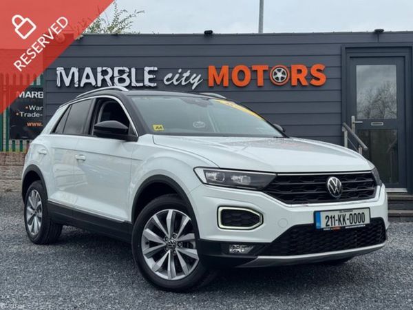 Volkswagen T-Roc SUV, Diesel, 2021, White